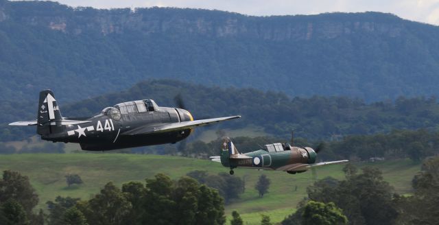 Grumman G-40 Avenger (N441) - Formation flying at Wings over Illawarra Air Show