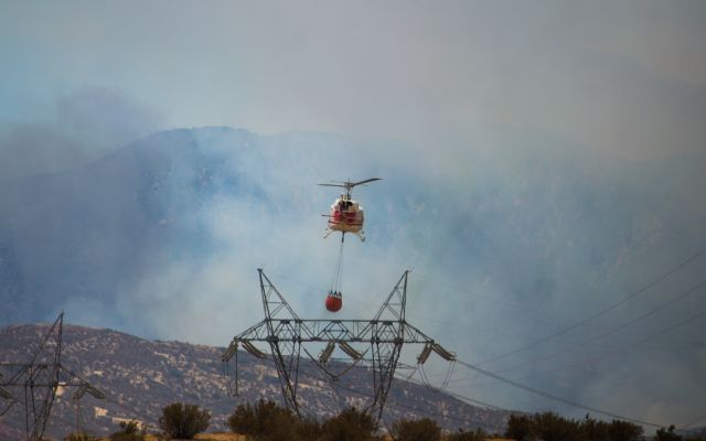 — — - Cajon Pass, California USA br /2005 wildfires