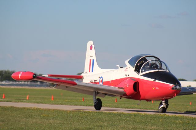 HUNTING PERCIVAL P-84 Jet Provost (N287XW) - Air show at Osh 2018