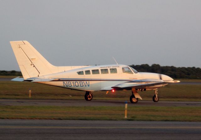 Cessna 402 (N810BW) - Nantucket shuttle.
