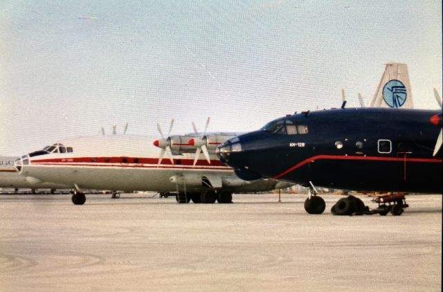 Antonov An-12 (UR-CAJ) - What Christmas looks like.. to me anyway! Didnt know we’d get a 2fer ….