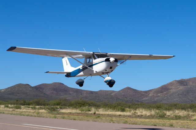 Cessna Commuter (N300YW) - MSK's first solo at Bisbee Arizona.