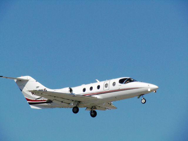 Beechcraft Beechjet (N460KG) - Landing RWY 20R