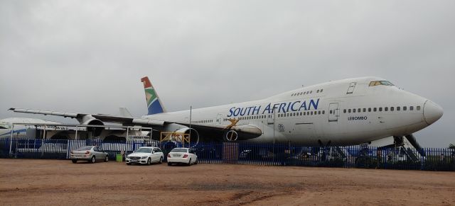 Boeing 747-200 (ZS-SAN) - SAA B747-244B ZS-SAN 'Lebombo' at SAA Museum, Rand Airport, Germiston 2.11.2022