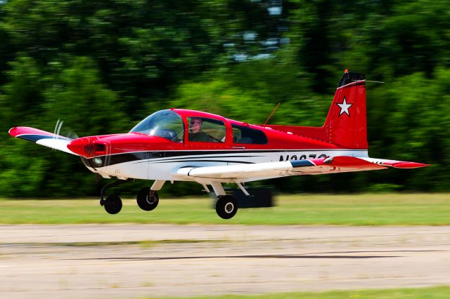 Grumman AA-5 Tiger (N387G) - Watching the local traffic during the FIFI event 5/21/17