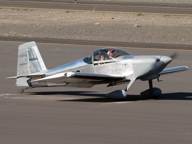 Vans RV-7 (N234C) - 12-06-2008: RV7 taxiing past DVTs terminal