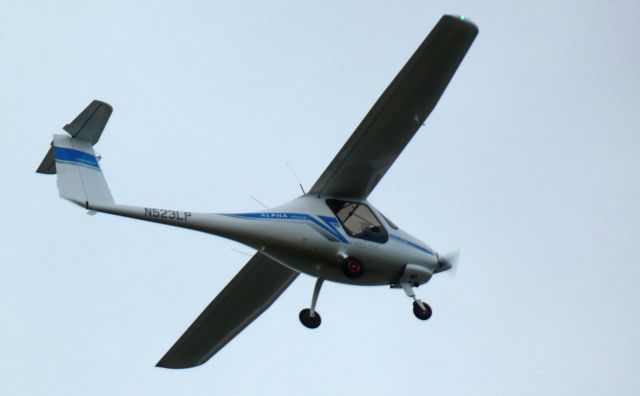 PIPISTREL Alpha Trainer (N523LP) - About to touch down is this brand new Pipistrel Alpha Trainer from the Summer of 2024.