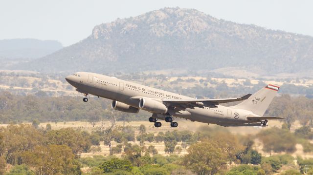 Airbus A330-200 — - Republic of Singapore Air Force JC-30A at Rockhampton during Exercise Wallaby 2022