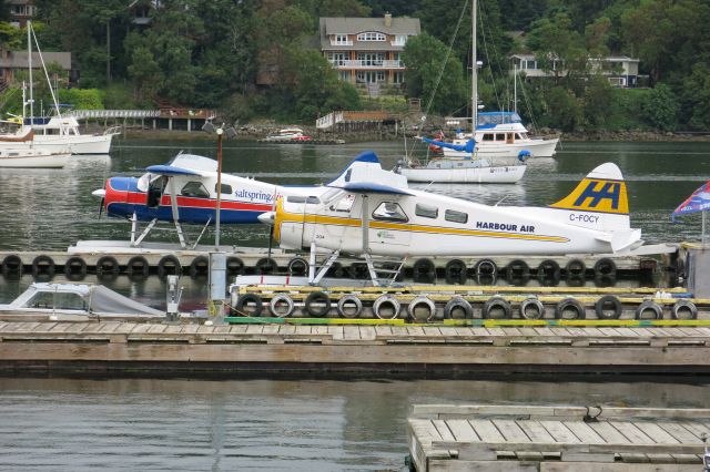 — — - Ganges Harbour, Salt Spring Island, British Columbia