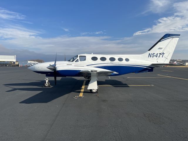 Cessna 421 (N54TT) - A very nice C421. Pressurized. No location as per request of the aircraft owner. 06-DEC-21.