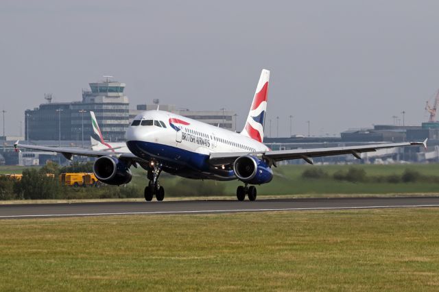 Airbus A319 (G-EUPN) - BA1389 the mid-morning shuttle back to LHR