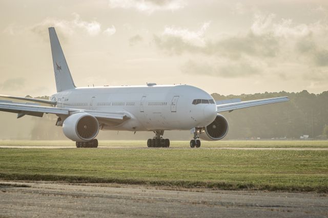 Boeing 777-200 (NASA577) - From Langley field on taxiway