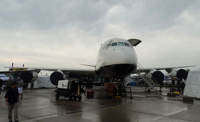 McDonnell Douglas DC-8-70 (N782SP) - DC8 at OSH Boeing Plaza