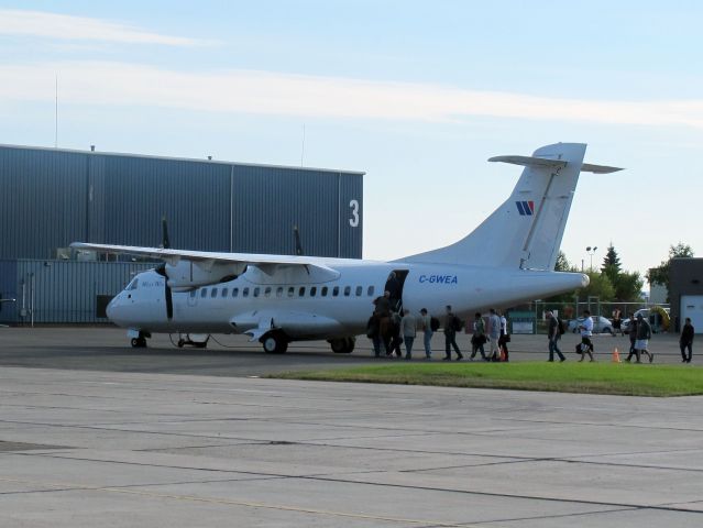 Beechcraft 19 Sport (C-GWEA) - Serving the mining industry.