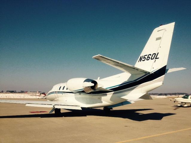 Cessna 500 Citation 1 (N560L) - Pilots Photo