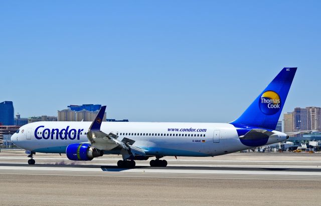 BOEING 767-300 (D-ABUC) - D-ABUC Condor (Thomas Cook) Boeing 767-330/ER (cn 26992/470)  - Las Vegas - McCarran International (LAS / KLAS) USA - Nevada, June 5, 2012 Photo: Tomás Del Coro