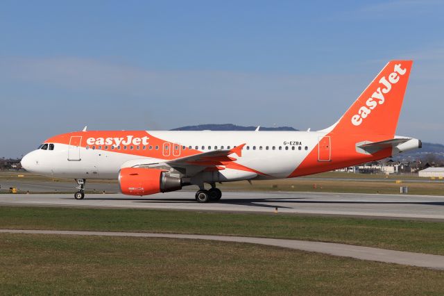 Airbus A319 (G-EZBA)