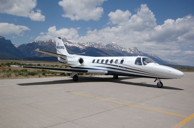 Cessna Citation V (N560MG) - Citation V in Jackson Hole