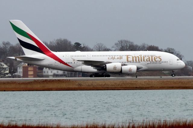 Airbus A380-800 (A6-EVD) - 'Emirates 237 Super' arriving from  Dubai International Airport