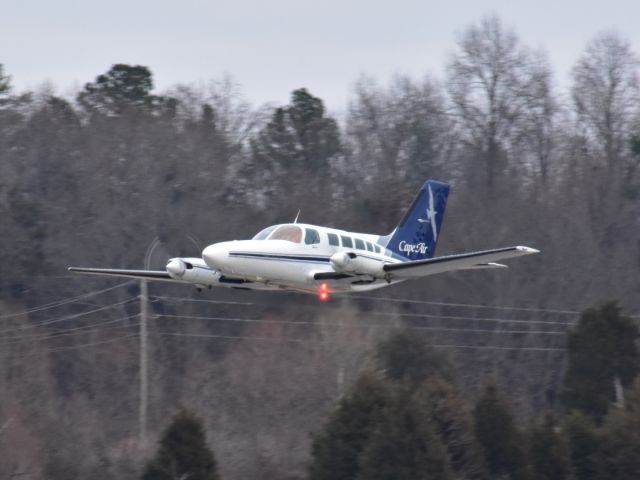 Cessna 402 (N160PB) - Cape Air Cessna 402C departing for KSTL