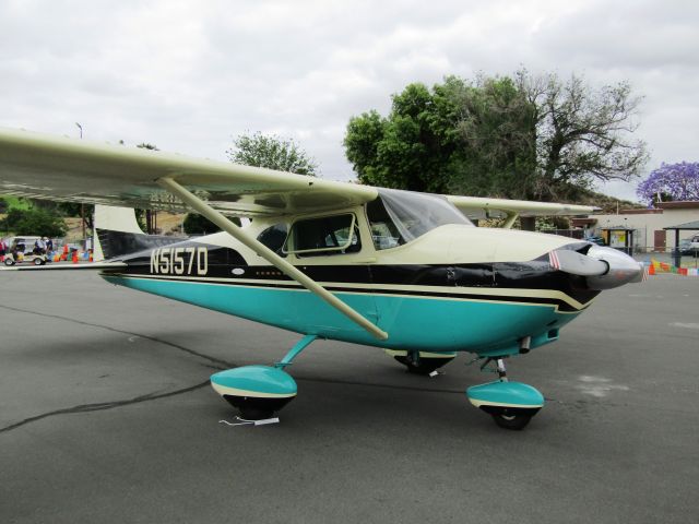 Cessna Skylane (N515D) - On display at Brackett Field