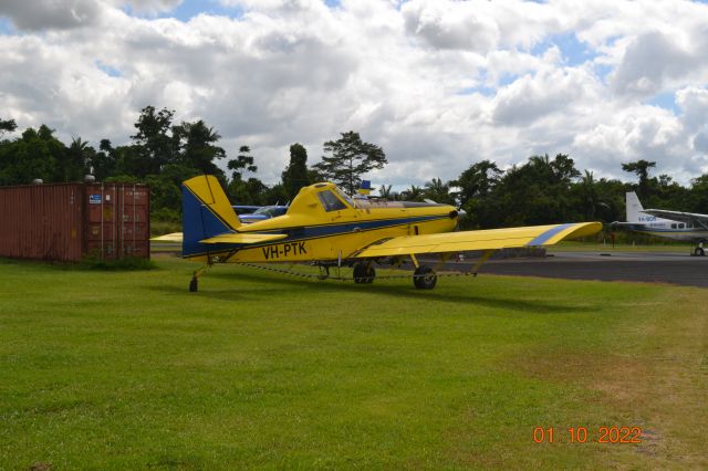 VH-PTK — - Resting at Tully between spraying Ops - 1st Oct 2022