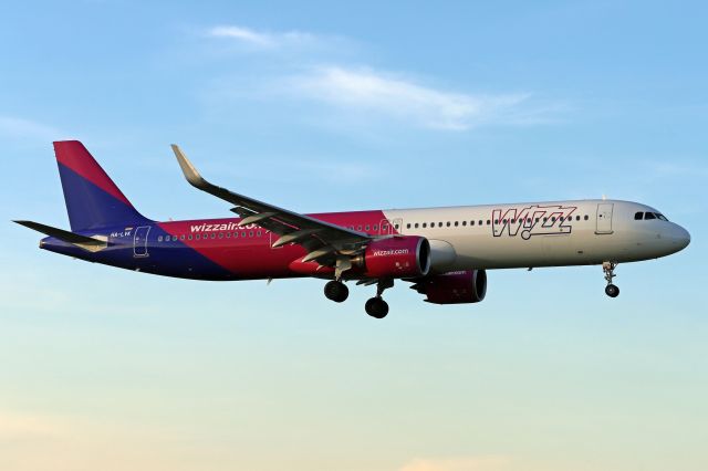 Airbus A320neo (HA-LVK) - Photo taken on September 6, 2021.