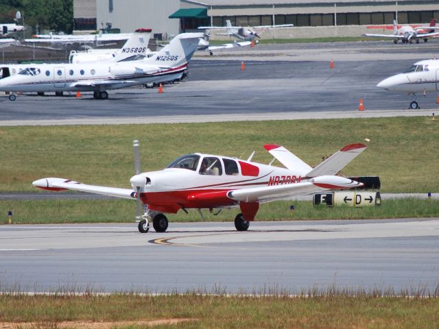 Beechcraft 35 Bonanza (N8708A) - 8/23/09