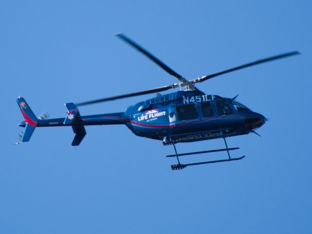 N451LF — - Over Union Bay in Seattle.