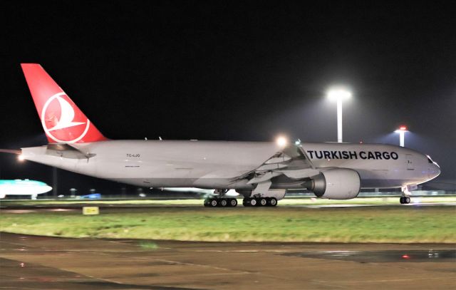 Boeing 777-200 (TC-LJO) - turkish cargo b777-ff2 tc-ljo dep shannon for miami 15/11/20.