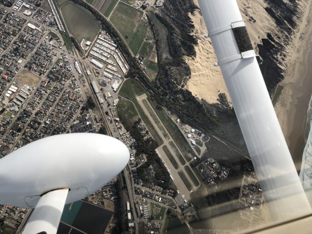 Cessna Skylane (N2114R) - Oceano airport from 5500MSL.