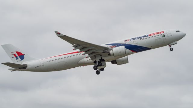 Airbus A330-300 (9M-MTF) - An hour late, MH136 to Kuala Lumpur takes off for an 8 hour flight