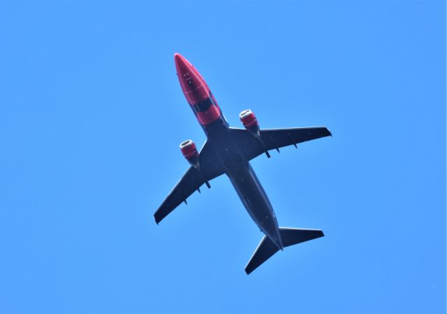 Boeing 737-700 (C-GGWV) - C-GGWV Boeing B-737-4KS. Nolinor Aviation NRL783 de Wabush YMK vers Mont Joli YYY Altitude 2340 Mètres Vitesse 475 Km/H Survolant la ville de Lavaltrie QC. le 17-05-2023 à 16:32