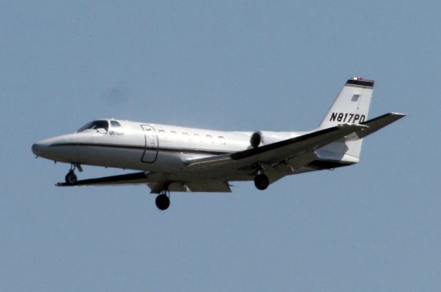 Cessna Citation V (N817PD) - 31-Jul-07