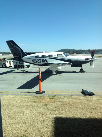 Piper Malibu Meridian (N527MA) - At Wilson Air on a sunny morning