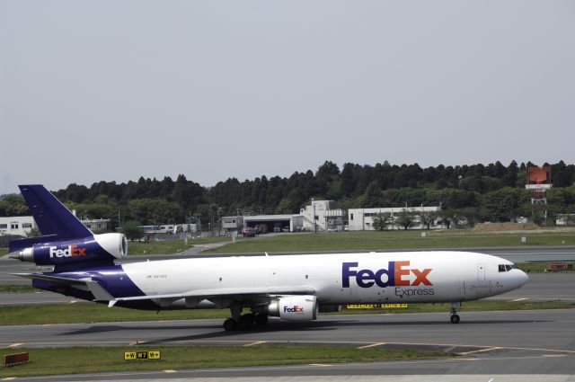 Boeing MD-11 (N573FE) - at RJAA on 2019/05/05