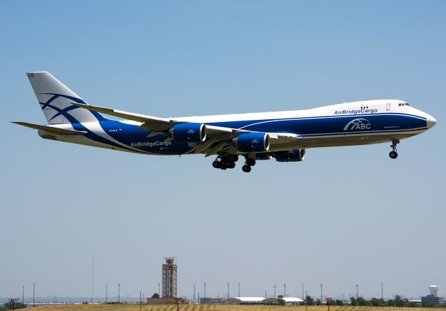 BOEING 747-8 (VQ-BLQ) - 07/13/2015 Air Bridge Cargo VQ-BLQ B747-8F KDFW