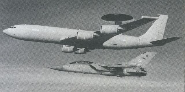 Boeing E-3F Sentry — - scanned from postcardbr /E-3br /ZH102