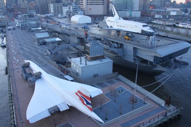 Aerospatiale Concorde (G-BOAD) - Concorde and Enterprise in New York