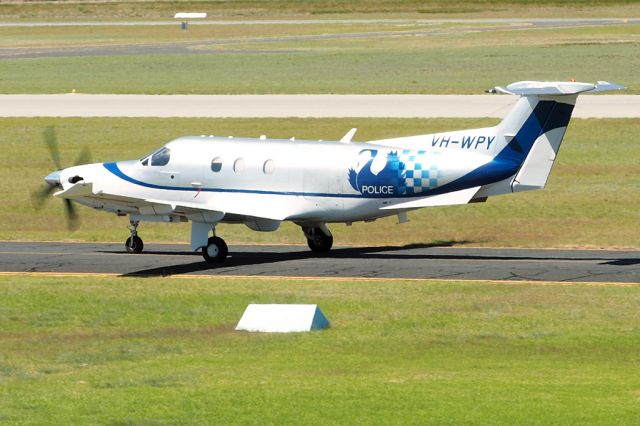 Pilatus PC-12 (VH-WPY) - Pilatus PC-12 VH-WPY WA Police Jandakot Western Australia 19/03/17