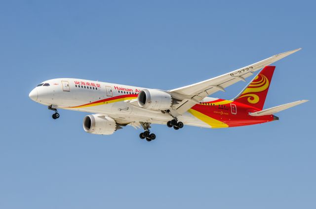 Boeing 787-8 (B-2723) - Hainan 787 B-2723 short final Toronto YYZ