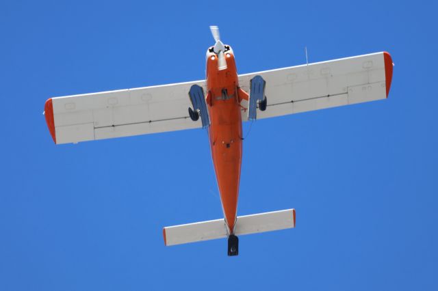 C-GZZA — - C-GZZA  Helio H-250 Courrier Altitude 394 Mètres Vitesse 167 Km/H Survolant le fleufe St-Laurent QC. à Lavaltrie le 12-03-2024 à 14:35