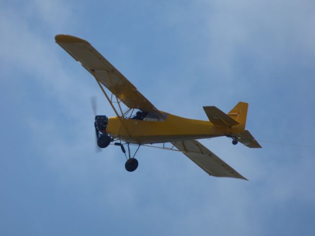 Piper L-21 Super Cub (NR1259A) - Shown here is a 1951 Piper PA-18-125 currently being used as a Banner Plane in the Summer of 2018.