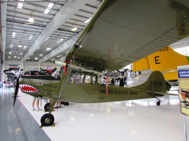 Piper Cherokee (N4583V) - On permanent display at the Lyon Air Museum, Costa Mesa, CA