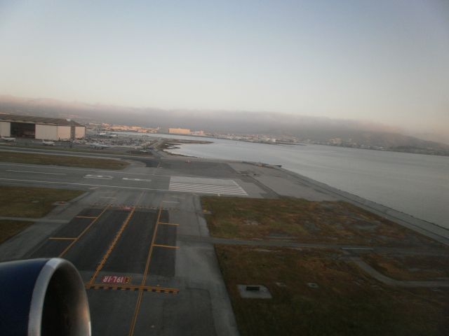 BOEING 767-300 (N124DE) - take-off to ATL from SFO on June 9, 2011