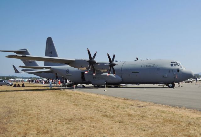 Lockheed C-130 Hercules (13-0615) - Royal Canadian Air Force CC-130J on display at 2012 Abbotsford Air Show, 11 August, 2012