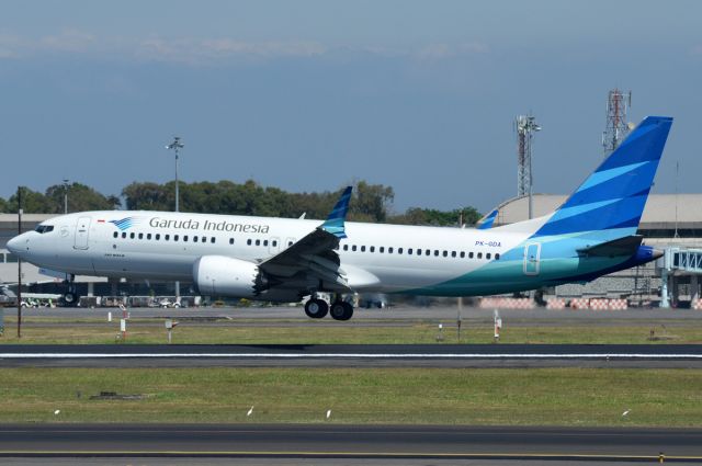 Boeing 737 MAX 8 (PK-GDA)