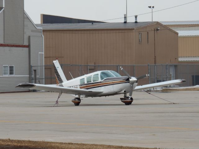 Piper Saratoga (N3671W) - This nice Cherokee Six 260 is seen here sitting on the ramp in Fargo, ND.