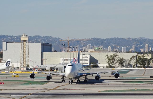 Boeing 747-400 (N356KD) - Ex Atlas Air spotted LAX Nov 7, 2015