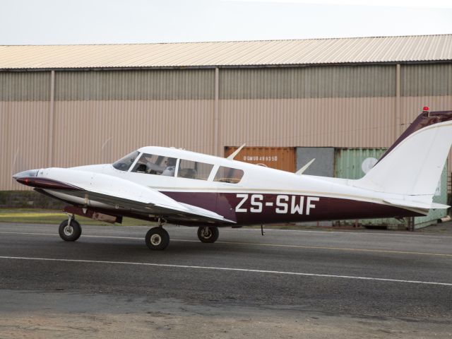 ZS-SWF — - Off to a training flight at the Rand airport, South Africa.